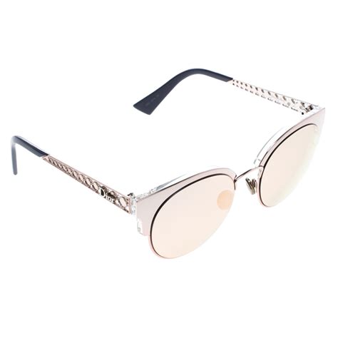 Dior Diorama Mini Grey Blue Cat Eye Ladies Sunglasses